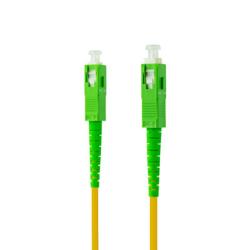 Nanocable Cable fibra SC/APC LSZH Amarillo 2m