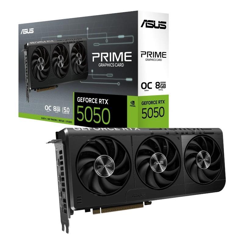 ASUS VGA NVIDIA PRIME RTX 5050 O8G 8GB DDR6 ASUS VGA NVIDIA PRIME RTX 5050 O8G 8GB DDR6