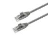 Aisens Latiguillo RJ45 LSZH CAT.6A UTP gris 25cm