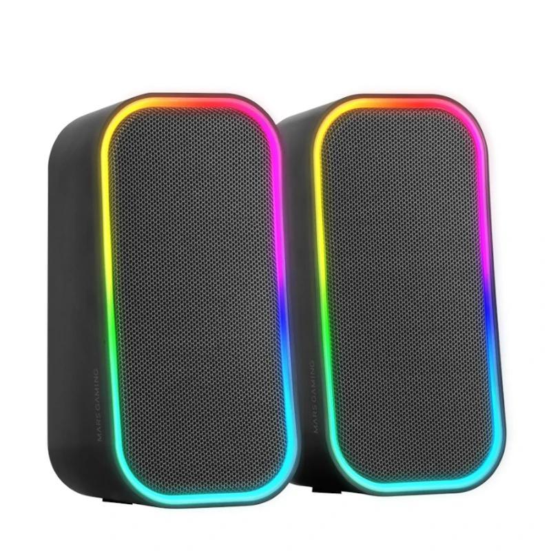 Mars Gaming Altavoz MS-OM BT 20W RGB Negro Mars Gaming Altavoz MS-OM BT 20W RGB Negro