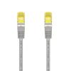 Aisens Cable Latiguillo RJ45 CAT.7 AWG26 gris 0.5m