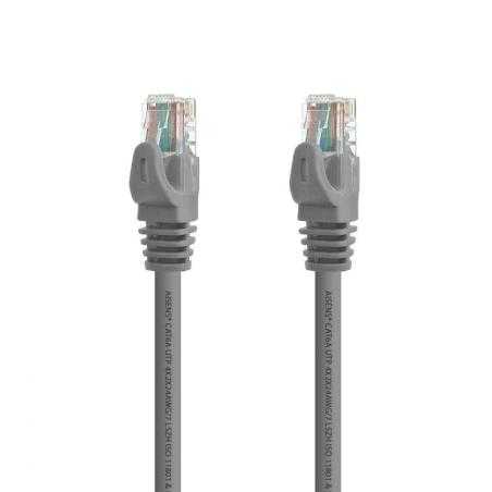 Aisens Latiguillo Rj45 Cat.6A Utp Gris 15M