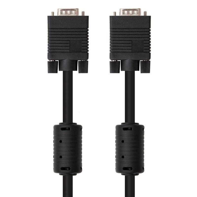 Nanocable Cable Conmutador Vga 10 M Negro