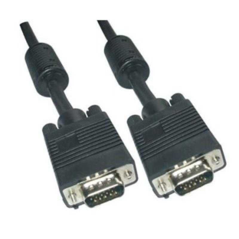 Nanocable Cable Conmutador Vga 15 M Negro