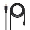 Nanocable Cable USB 2.0 A/M Micro USB B/M 0,8 M