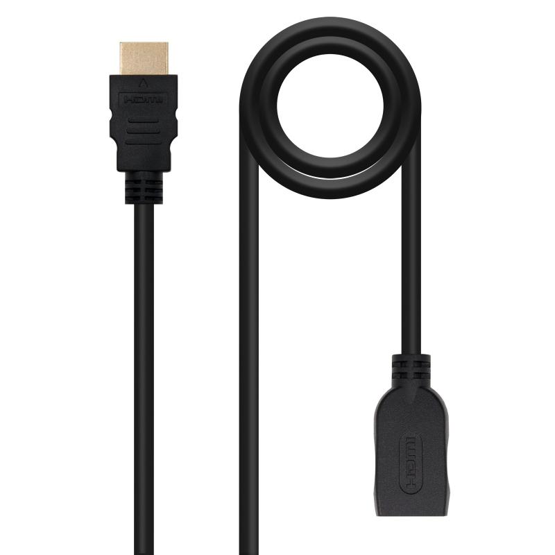Nanocable Cable HDMI Prolongador V2.0 2M Nanocable Cable HDMI Prolongador V2.0 2M