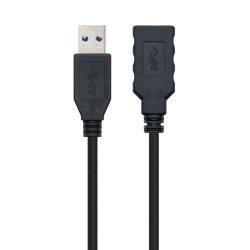 Nanocable Cable USB 3.0 Tipo A/M-A/H Negro 3.0 m