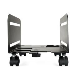 TooQ Soporte para CPU de SUELO con ruedas negro