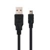 Nanocable Cable USB 2.0, A/M-Mini B/M, negro, 0.5m