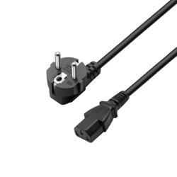 Ewent Cable alimentación 1,8m (IEC320 to C13)