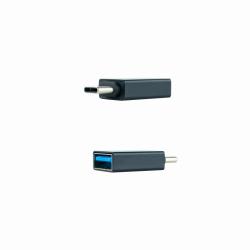 Nanocable Adaptador USB-C/M a USB3,1/H Aluminio