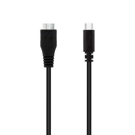 Nanocable Cable USB 3.0, USB-C/M-Micro B/M 1 m