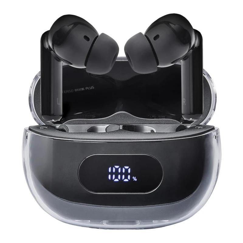 Intenso | Buds Plus Auriculares TWS ANC+ENC| Negro