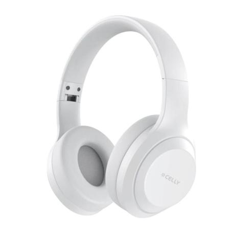 Celly Auricular Diadema Inalámbrico WAVEBEAT Blanc