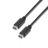 Aisens Cable USB 2.0 3A C/M-C/M Negro 2.0M