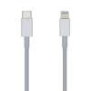 Aisens Cable Lightning-M a USB-C 2.0-M blanco 1.0m