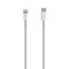 Aisens Cable Lightning-M a USB-C 2.0-M blanco 0.5m