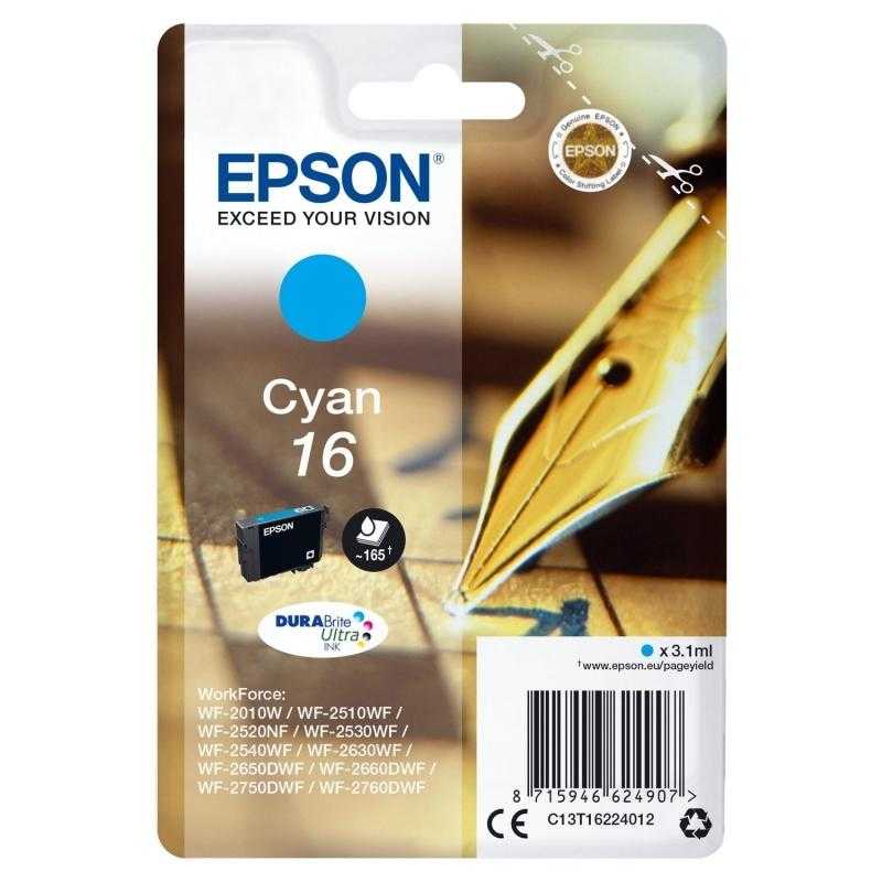 Epson Cartucho T1622 Cyan