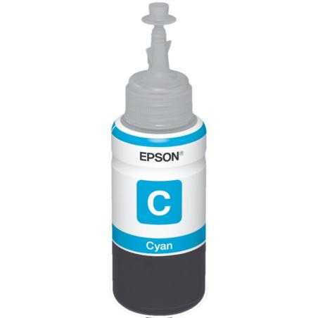 Epson Botella Tinta Ecotank T6641 Cyan