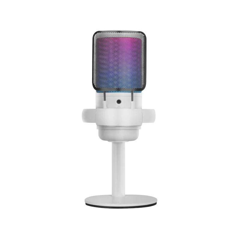 MARS GAMING Microfono Pro ADC 196KHZ 24BITS blanco MARS GAMING Microfono Pro ADC 196KHZ 24BITS blanco