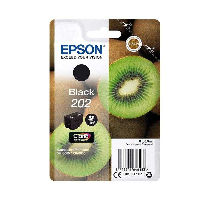 Epson Cartucho 202 Negro