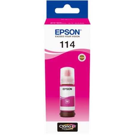 Epson Botella Tinta Ecotank 114 Magenta