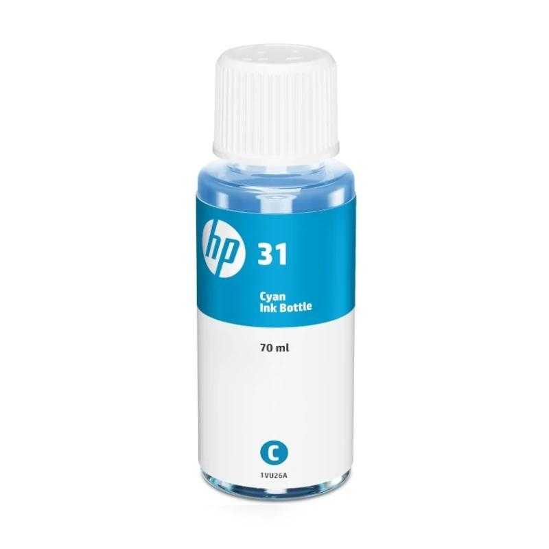 HP Cartucho Kit de Relleno de Tinta 31 Cian