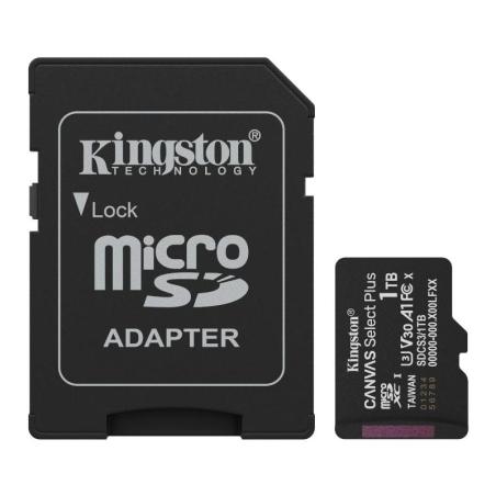 Kingston SDCS3/1TB microSD XC Gen3 150MB/s 1