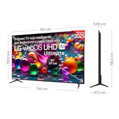 LG 86UA75006LA TV 86" UHD 4K AI STV USB HDMI Bt