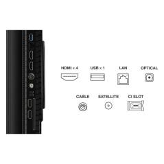 TCL 55P8K TV 55" UHD QLED GOOGLETV 144HZ ONKYO