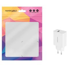 Nanocable Cargador 1 x USB 5V-2.1A Blanco