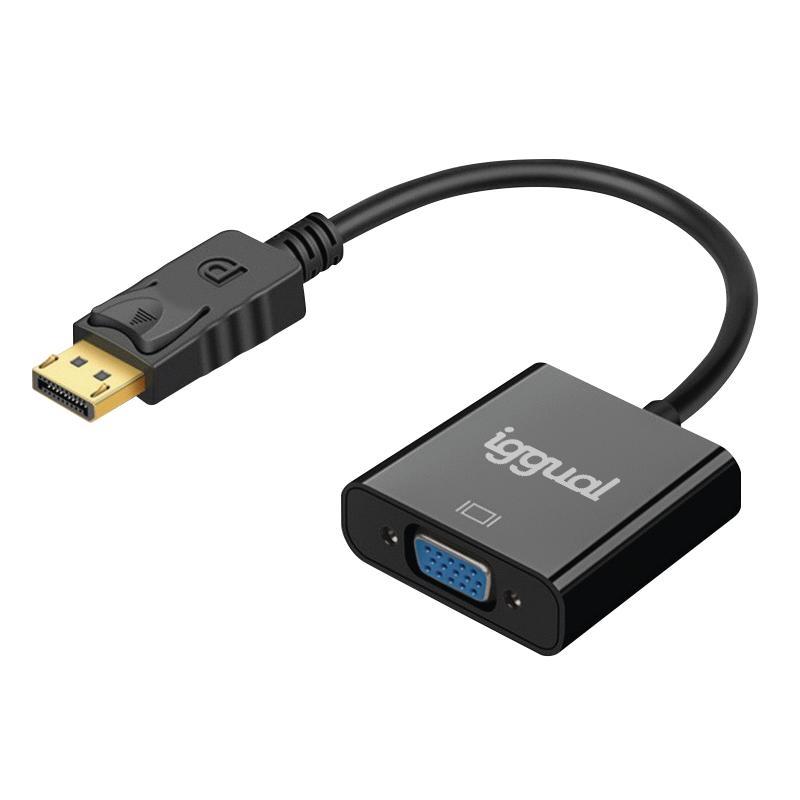 iggual Adaptador DisplayPort (M) a VGA (H) iggual Adaptador DisplayPort (M) a VGA (H)