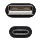Nanocable Cable USB 2.0 3A Tipo USB-C/M-A/M 2 M