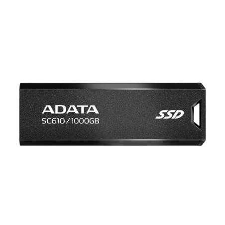 ADATA SC610 SSD Externo 1TB USB 3.2 Gen2 Negro