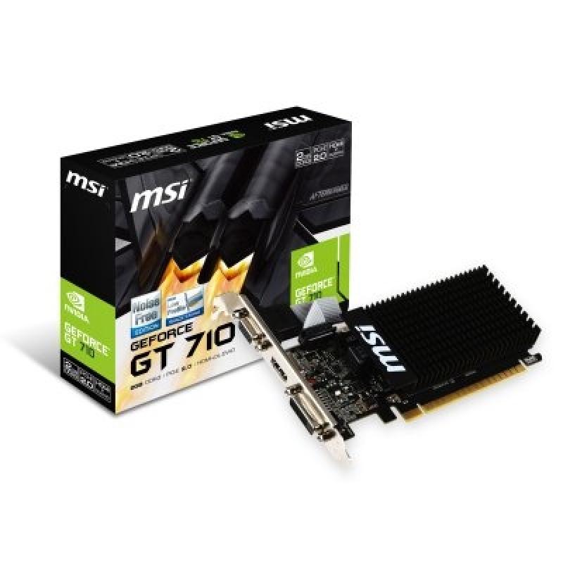 MSI VGA NVIDIA GT 710 2GD3H LP 2GB DDR3 MSI VGA NVIDIA GT 710 2GD3H LP 2GB DDR3