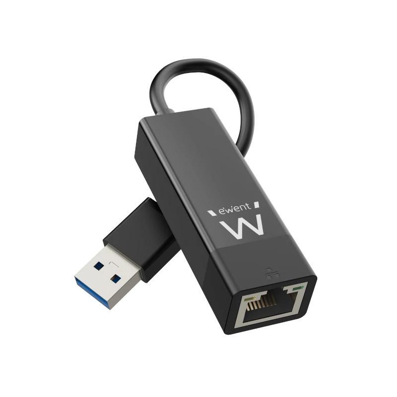 EWENT ADAPTADOR DE RED GIGABIT USB 3,2 Gen 1 EWENT ADAPTADOR DE RED GIGABIT USB 3,2 Gen 1