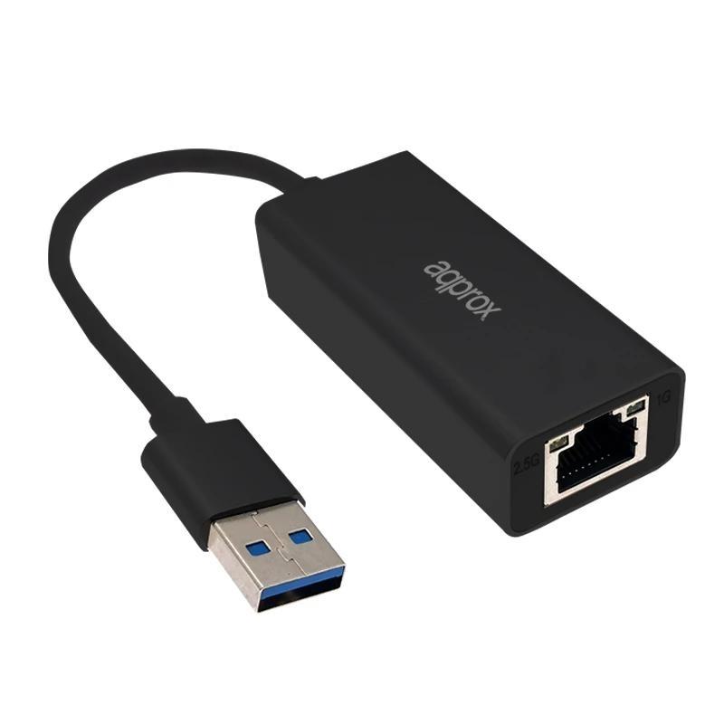 Approx Adaptador USB 3.0 a 2.5 G RJ45 Approx Adaptador USB 3.0 a 2.5 G RJ45