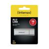 Intenso 3521472 Lápiz USB 2.0 Alu 16GB Silver