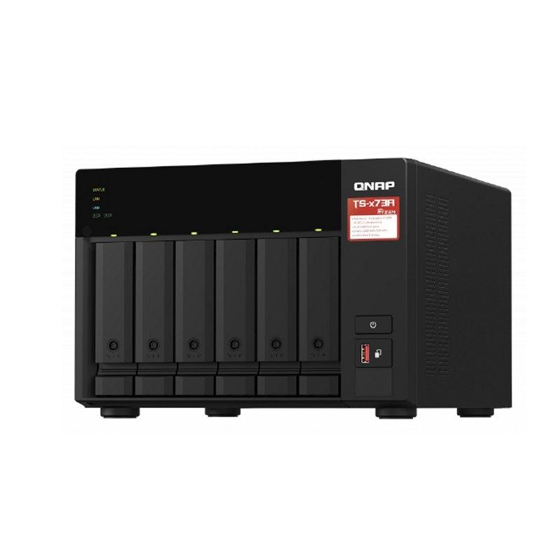 QNAP TS-673A-8G NAS 6XHDD-Bay 2x2.5GbE 3xUSB3.2 QNAP TS-673A-8G NAS 6XHDD-Bay 2x2.5GbE 3xUSB3.2