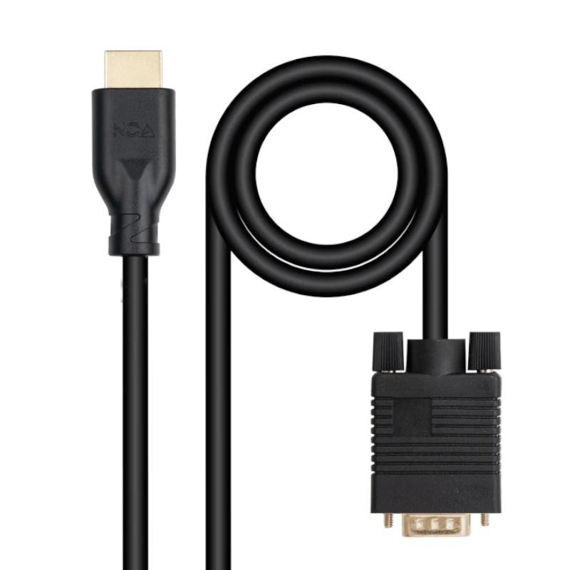 Nanocable Cable Conversor VGA a HDMI M-M 1,8 m