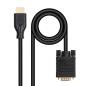 Nanocable Cable Conversor VGA a HDMI M-M 1,8 m