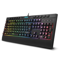 Krom Pack RGB Teclado Membrana y Raton Kalyos SP