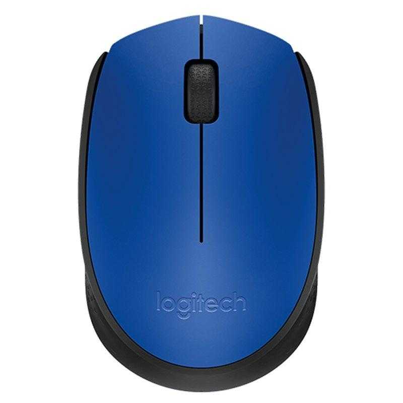 Logitech M171 Ratón Inalámbrico 1000 dpi Azul