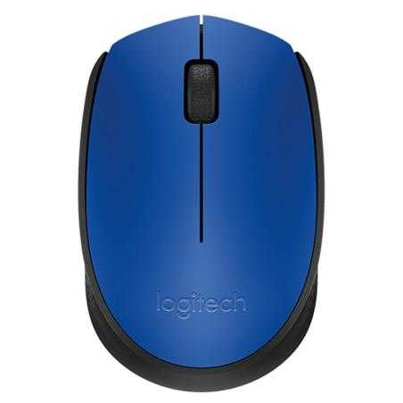 Logitech M171 Ratón Inalámbrico 1000 dpi Azul