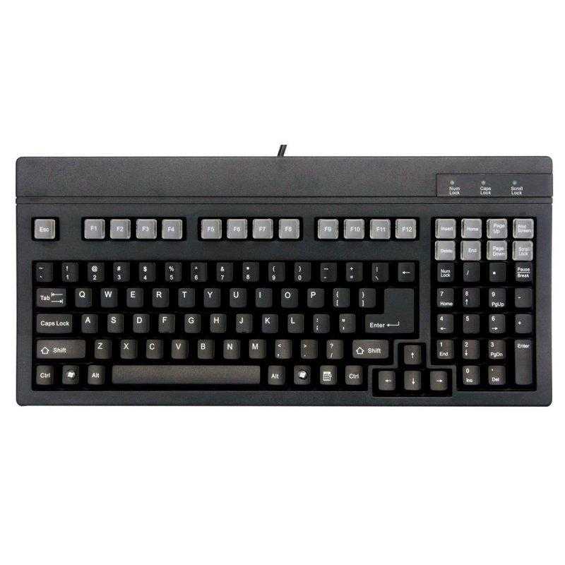 Mustek Teclado TPV ACK-700U Negro Usb 105 Teclas