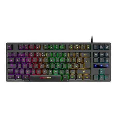 Mars gaming Teclado MKTKL RGB TKL Rojo ES