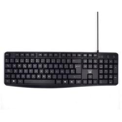 Ewent EW3001 teclado escritura silenciosa USB