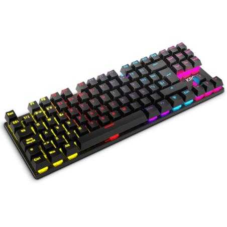 KROM Teclado Gaming NXKROMKASICTKL TKL RAINBOW