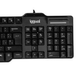 iggual Teclado inteligente CK-ID-DNI SMART negro