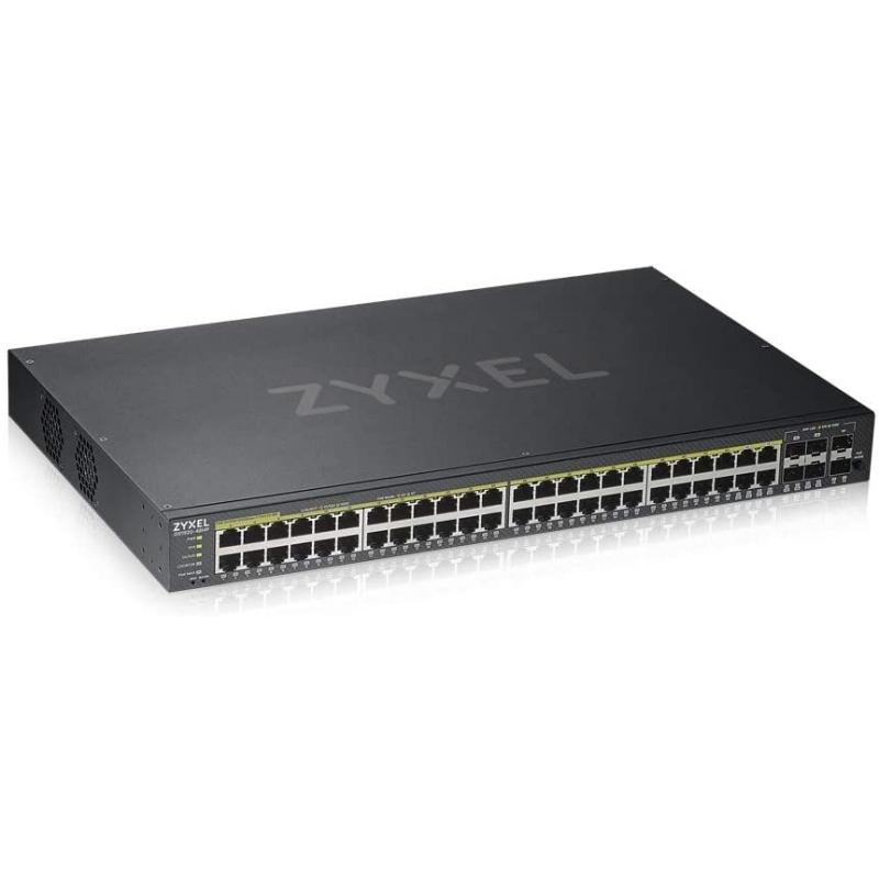 ZyXEL GS1920-48HPv2 Switch 44xGbE PoE 2xSFP 4xComb ZyXEL GS1920-48HPv2 Switch 44xGbE PoE 2xSFP 4xComb